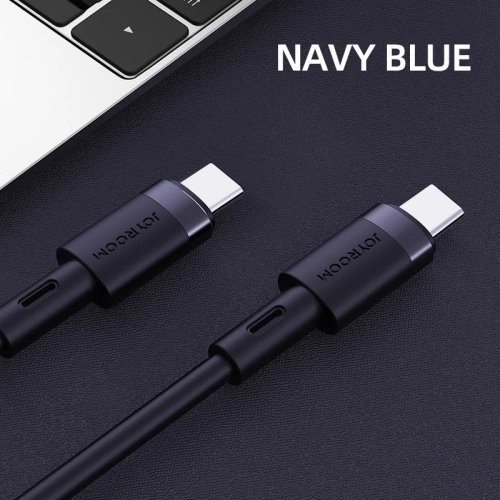 Kup Cablu Joyroom S-1230N9 USB-C - USB-C PD 60W 3A 120cm Albastru - JYR053BLU - {ean13} - Sklep Home Screen