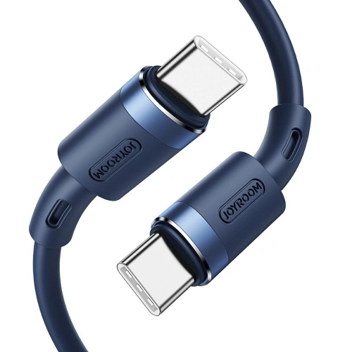 Kup Kabel Joyroom S-1830N9 USB-C - USB-C PD 60W 3A 180cm Modrý - JYR056BLU - {ean13} - Sklep Home Screen