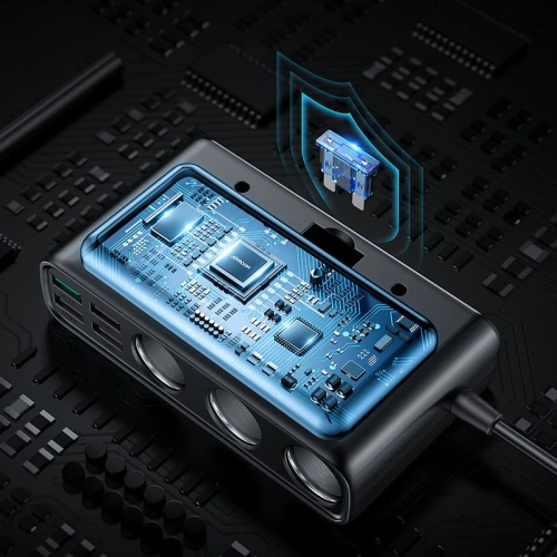 Kup Autós töltő Joyroom JR-CL06 Multi-port USB Autós Töltő PD 154W QC 3.0 Fekete - JYR058BLK - {ean13} - Sklep Home Screen