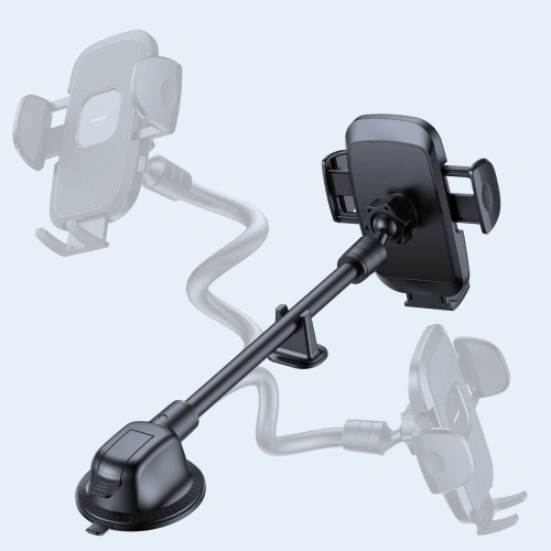 Buy Joyroom JR-ZS259 Long Arm Dashboard Car Mount Black - JYR059BLK - {ean13} - Home Screen Store Europe