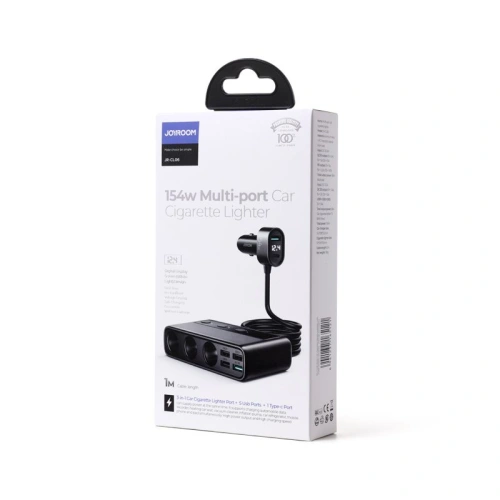 Kup Joyroom Autoladegerät JR-CL06 Multi-port USB Autoladegerät PD 154W QC 3.0 Schwarz - JYR058BLK - {ean13} - Sklep Home Screen