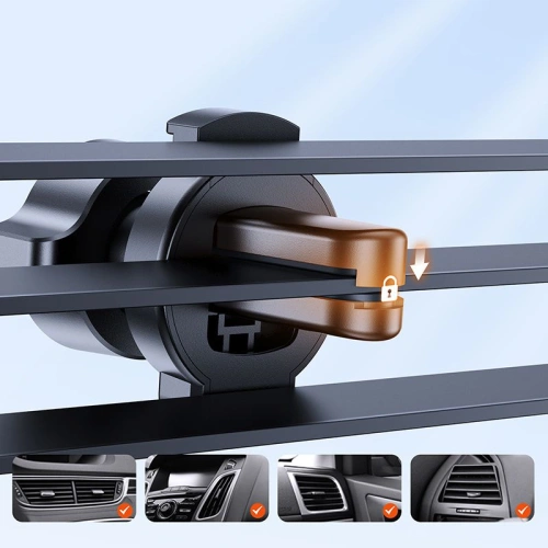 Kup Joyroom Autohalterung JR-ZS283 Vent Autohalterung Schwarz - JYR060BLK - {ean13} - Sklep Home Screen