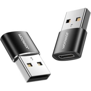 Kup Adapter Joyroom S-H152 USB-C - USB-A Black [2 PACK] - JYR064BLK - {ean13} - Sklep Home Screen