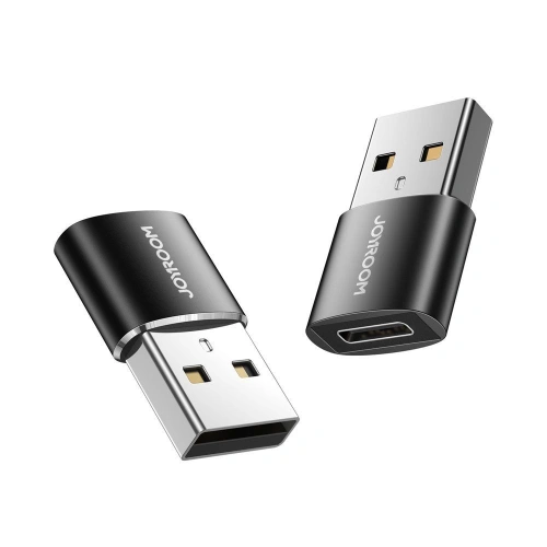 Kup Adapter Joyroom S-H152 USB-C - USB-A Fekete [2 PACK] - JYR064BLK - {ean13} - Sklep Home Screen