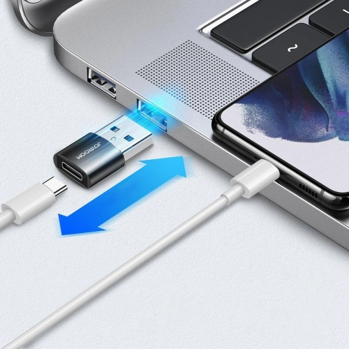 Kup Adapter Joyroom S-H152 USB-C - USB-A Fekete [2 PACK] - JYR064BLK - {ean13} - Sklep Home Screen