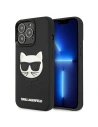 Etui Karl Lagerfeld KLHCP13LCH3DBK Apple iPhone 13 Pro fekete/black hardcase 3D Rubber Choupette