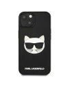 Buy Karl Lagerfeld KLHCP13MCH3DBK Apple iPhone 13 black hardcase 3D Rubber Choupette - KLD781BLK - {ean13} - Home Screen Store Europe