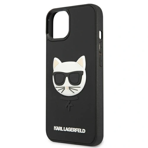 Kup Etui Karl Lagerfeld KLHCP13MCH3DBK Apple iPhone 13 černý/black hardcase 3D Rubber Choupette - KLD781BLK - {ean13} - Sklep Home Screen