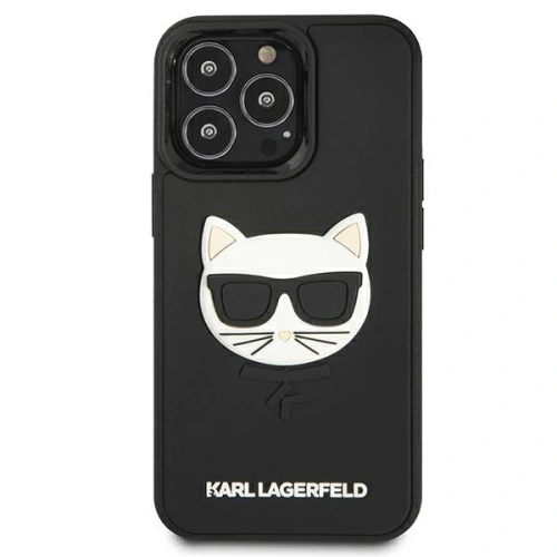 Kup Etui Karl Lagerfeld KLHCP13XCH3DBK Apple iPhone 13 Pro Max černý/black hardcase 3D Rubber Choupette - KLD783BLK - {ean13} - Sklep Home Screen