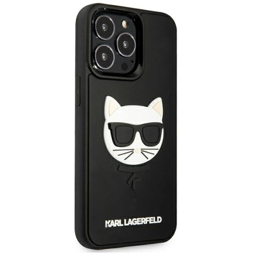 Kup Etui Karl Lagerfeld KLHCP13XCH3DBK Apple iPhone 13 Pro Max černý/black hardcase 3D Rubber Choupette - KLD783BLK - {ean13} - Sklep Home Screen