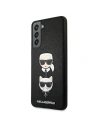 Kup Etui Karl Lagerfeld KLHCS21FESAKICKCBK Samsung Galaxy S21 FE czarny/black hardcase Saffiano Ikonik Karl&Choupette Head - KLD784BLK - {ean13} - Sklep Home Screen