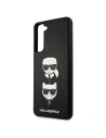 Kup Etui Karl Lagerfeld KLHCS21FESAKICKCBK Samsung Galaxy S21 FE negru/black hardcase Saffiano Ikonik Karl&Choupette Head - KLD784BLK - {ean13} - Sklep Home Screen
