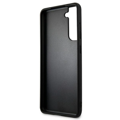 Kup Etui Karl Lagerfeld KLHCS21FESAKICKCBK Samsung Galaxy S21 FE czarny/black hardcase Saffiano Ikonik Karl&Choupette Head - KLD784BLK - {ean13} - Sklep Home Screen