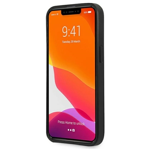Buy Guess GUHCP13LG4GLGR Apple iPhone 13 Pro grey hardcase 4G Stripe Collection - GUE1531GRY - {ean13} - Home Screen Store Europe