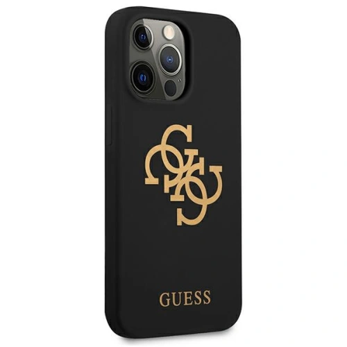 Kup Guess Apple Tasche GUHCP13LLS4GGBK iPhone 13 Pro schwarz/schwarz Hartschale Silikon 4G Logo - GUE1532BLK - {ean13} - Sklep Home Screen