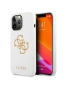 Kup Etui Guess GUHCP13LLS4GGWH Apple iPhone 13 Pro alb/white hard case Silicone 4G Logo - GUE1533WHT - {ean13} - Sklep Home Screen