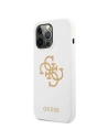 Kup Etui Guess GUHCP13LLS4GGWH Apple iPhone 13 Pro alb/white hard case Silicone 4G Logo - GUE1533WHT - {ean13} - Sklep Home Screen