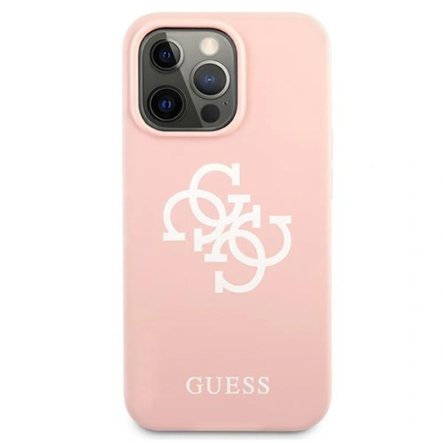 Kup Guess Apple Tasche GUHCP13LLS4GWPI iPhone 13 Pro rosa/rosa Hartschale Silikon 4G Logo - GUE1534PNK - {ean13} - Sklep Home Screen