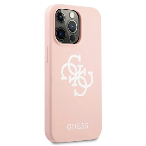 Kup Guess Apple Tasche GUHCP13LLS4GWPI iPhone 13 Pro rosa/rosa Hartschale Silikon 4G Logo - GUE1534PNK - {ean13} - Sklep Home Screen