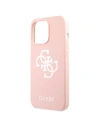 Kup Guess Apple Tasche GUHCP13LLS4GWPI iPhone 13 Pro rosa/rosa Hartschale Silikon 4G Logo - GUE1534PNK - {ean13} - Sklep Home Screen