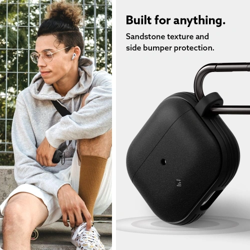 Kup Caseology Apple Case Tresor AirPods 3 Mattschwarz - CSL033BLK - {ean13} - Sklep Home Screen