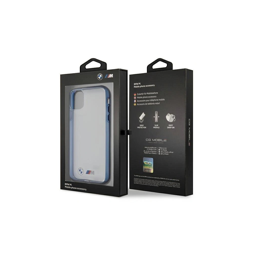 Etui BMW BMHCN61MBTOB Apple iPhone 11 transparent hardcase Sandblast