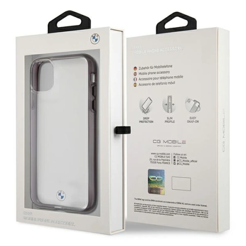 Kup Etui BMW BMHCN61PCUMRBK Apple iPhone 11 transparent hardcase Signature Collection - BMW256CL - {ean13} - Sklep Home Screen