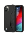 BMW Apple Tasche BMHCP12LRCSWK iPhone 12 Pro Max schwarz/schwarz Hardcase Leder Signature