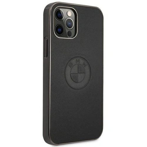 Kup Etui BMW BMHCP12LREELK Apple iPhone 12 Pro Max černý/black hardcase Leather Emboss - BMW258BLK - {ean13} - Sklep Home Screen