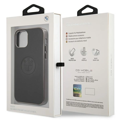 Kup BMW Apple Tasche BMHCP12LREELK iPhone 12 Pro Max schwarz/schwarz Hardcase Leder Prägung - BMW258BLK - {ean13} - Sklep Home Screen