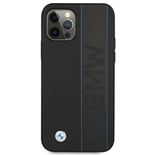 Kup Etui BMW BMHCP12LRWBOK Apple iPhone 12 Pro Max negru/black hardcase Leather Outlines - BMW259BLK - {ean13} - Sklep Home Screen