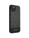 Kup Etui Guess GUHCP13MG4GLGR Apple iPhone 13 gri/grey hardcase 4G Stripe Collection - GUE1536GRY - {ean13} - Sklep Home Screen
