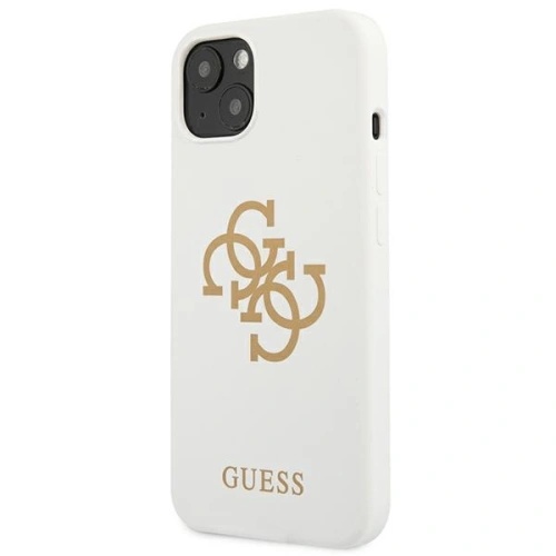 Kup Etui Guess GUHCP13MLS4GGWH Apple iPhone 13 bílý/white tvrdý obal silikonový 4G logo - GUE1537WHT - {ean13} - Sklep Home Screen
