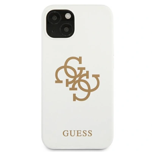 Kup Etui Guess GUHCP13MLS4GGWH Apple iPhone 13 bílý/white tvrdý obal silikonový 4G logo - GUE1537WHT - {ean13} - Sklep Home Screen