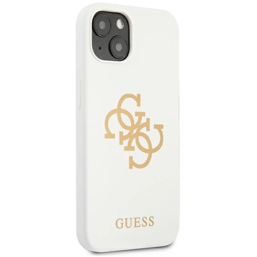 Kup Etui Guess GUHCP13MLS4GGWH Apple iPhone 13 bílý/white tvrdý obal silikonový 4G logo - GUE1537WHT - {ean13} - Sklep Home Screen