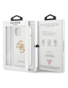Kup Etui Guess GUHCP13MLS4GGWH Apple iPhone 13 bílý/white tvrdý obal silikonový 4G logo - GUE1537WHT - {ean13} - Sklep Home Screen
