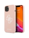 Etui Guess GUHCP13MLS4GWPI Apple iPhone 13 rozie/pink hard case Silicon 4G Logo