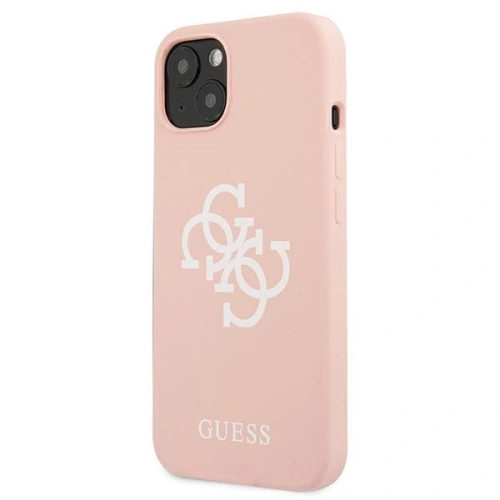 Kup Etui Guess GUHCP13MLS4GWPI Apple iPhone 13 rozie/pink hard case Silicon 4G Logo - GUE1538PNK - {ean13} - Sklep Home Screen