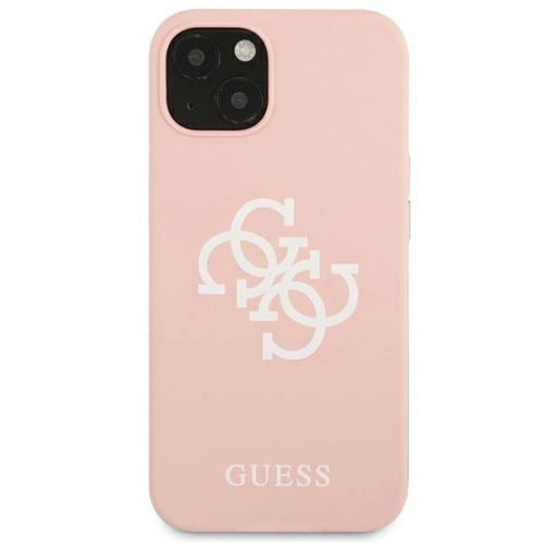 Kup Etui Guess GUHCP13MLS4GWPI Apple iPhone 13 rozie/pink hard case Silicon 4G Logo - GUE1538PNK - {ean13} - Sklep Home Screen