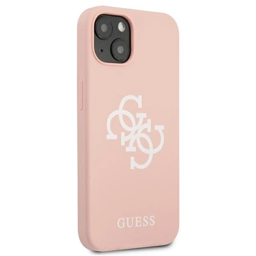 Kup Etui Guess GUHCP13MLS4GWPI Apple iPhone 13 rozie/pink hard case Silicon 4G Logo - GUE1538PNK - {ean13} - Sklep Home Screen