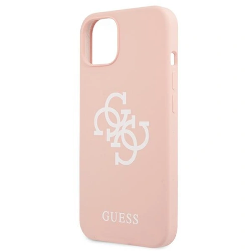 Kup Etui Guess GUHCP13MLS4GWPI Apple iPhone 13 rozie/pink hard case Silicon 4G Logo - GUE1538PNK - {ean13} - Sklep Home Screen