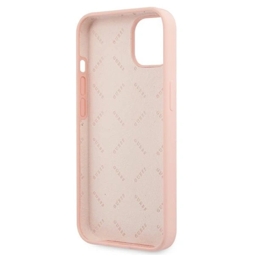 Kup Etui Guess GUHCP13MLS4GWPI Apple iPhone 13 rozie/pink hard case Silicon 4G Logo - GUE1538PNK - {ean13} - Sklep Home Screen