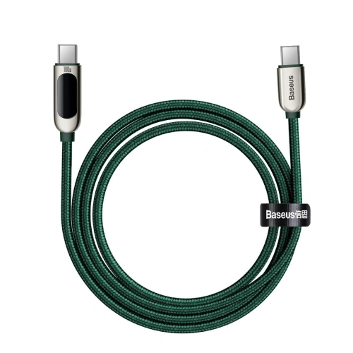 Kup Kabel USB-C do USB-C Baseus Display, 100W, 2m (zielony) - BSU2996GRN - {ean13} - Sklep Home Screen