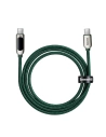 Kup USB-C to USB-C Baseus Display kábel, 100W, 2m (zöld) - BSU2996GRN - {ean13} - Sklep Home Screen