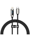 Kabel USB-C do Lightning Baseus Display, PD, 20W, 1m (černý)