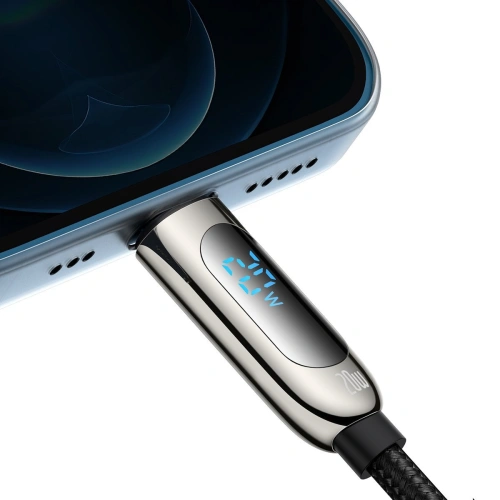 Kup Baseus USB-C zu Lightning Kabel Display, PD, 20W, 1m (schwarz) - BSU2998BLK - {ean13} - Sklep Home Screen