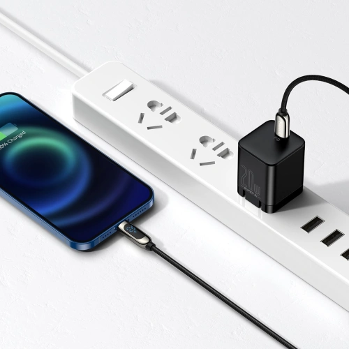 Kup Kabel USB-C do Lightning Baseus Display, PD, 20W, 1m (czarny) - BSU2998BLK - {ean13} - Sklep Home Screen