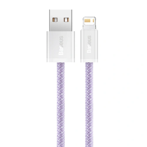 Kup Kabel USB do Lightning Baseus Dynamic, 2.4A, 2m (Fioletowy) - BSU3001PRP - {ean13} - Sklep Home Screen