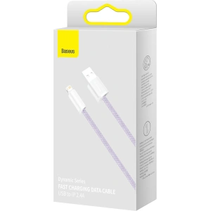 Baseus USB zu Lightning Kabel Dynamisch, 2.4A, 2m (Lila)