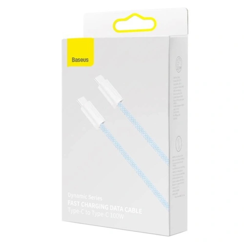 Kup Kabel USB-C do USB-C Baseus Dynamic, PD, 100W, 2m (modrý) - BSU3003BLU - {ean13} - Sklep Home Screen